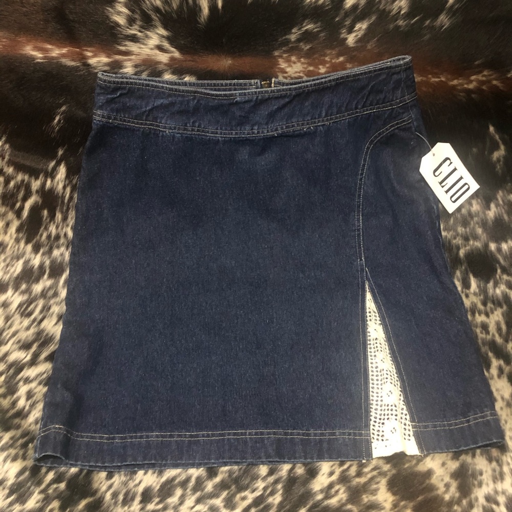 Clio denim skirt